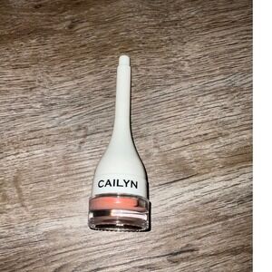Cailyn Tinted Lip Balm 12 Apple Pink Pot With Built-in Brush Applicator Cream